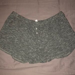 Soft gray shorts